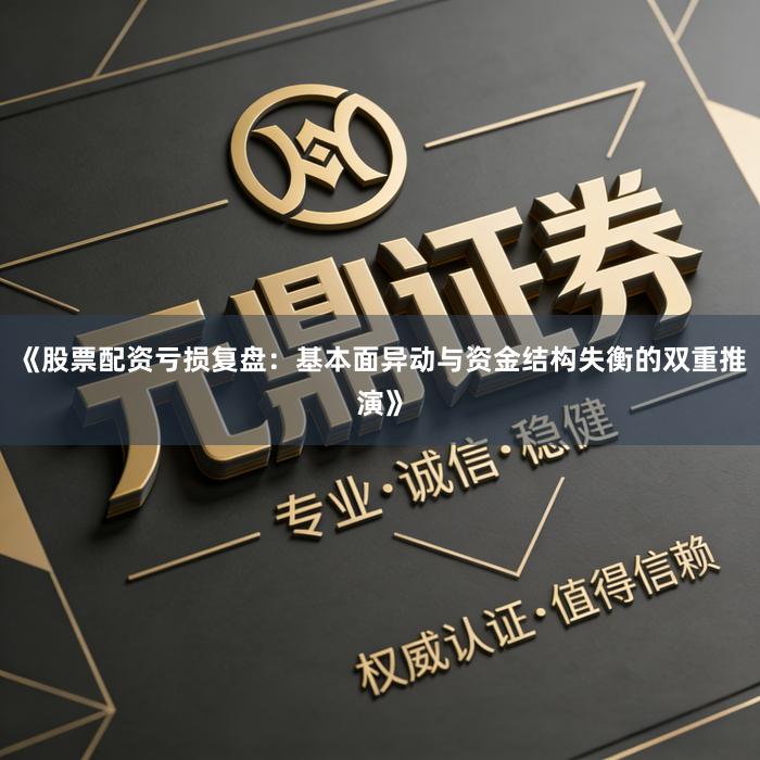 《股票配资亏损复盘:基本面异动与资金结构失衡的双重推演》