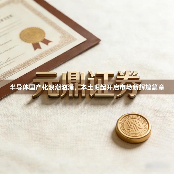 半导体国产化浪潮汹涌，本土崛起开启市场新辉煌篇章